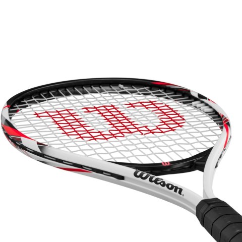 Rakieta do tenisa ziemnego Wilson Fusion XL TNS RKT 2 4 1/4 biało-czerwono-czarna WR199110U2 Wilson