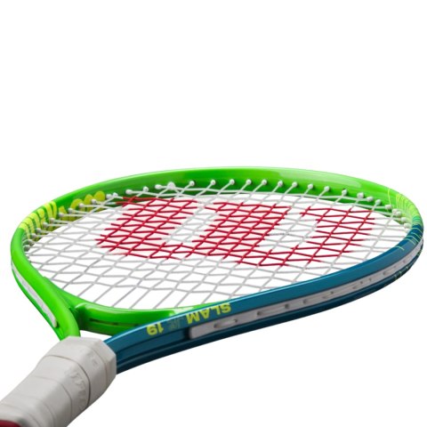 Rakieta do tenisa ziemnego Wilson Slam Junior 19 Boys TNS RKT 3 1/2 zielona WR172110U Wilson