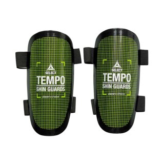 Ochraniacze piłkarskie Select Tempo v25 czarno-zielone 18873 850024 M Select
