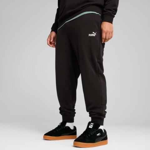 Spodnie męskie Puma Ess No.1 Logo TR cl czarne 682608 01 S Puma