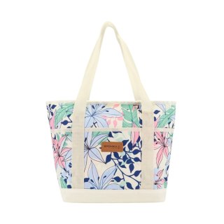 Torba termiczna Spokey Simply kremowa / kwiaty 944755 Spokey