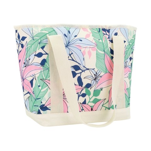 Torba termiczna Spokey Simply kremowa / kwiaty 944755 Spokey