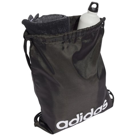 Worek na buty i odzież adidas Linear Gymsack JE8342 czarny Adidas