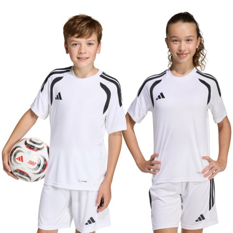 Koszulka dla dzieci adidas Tiro 26 League Jersey biała KB1312 116cm Adidas teamwear