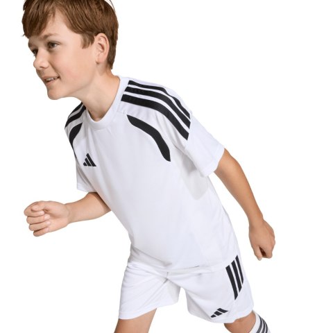 Koszulka dla dzieci adidas Tiro 26 League Jersey biała KB1312 116cm Adidas teamwear