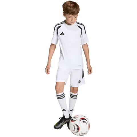 Koszulka dla dzieci adidas Tiro 26 League Jersey biała KB1312 116cm Adidas teamwear