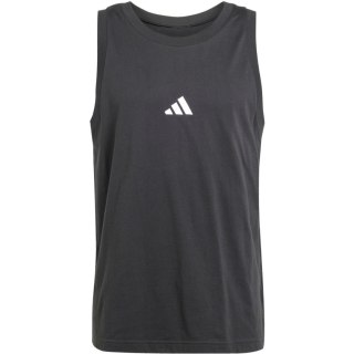 Koszulka męska adidas Essentials Small Logo Tank czarna JE8986 L Adidas