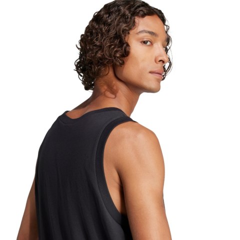 Koszulka męska adidas Essentials Small Logo Tank czarna JE8986 L Adidas