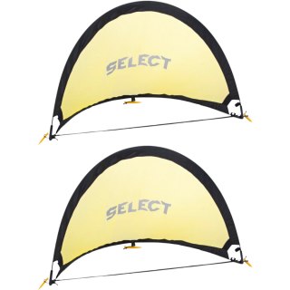 Bramka do piłki nożnej Select Pop Up 2 szt.110x80 cm żółto-czarna 800039 Select