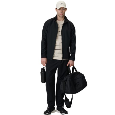Kurtka męska softshell 4F M548 głęboka czerń 4FWSS26TSOFM548 20S XL 4F