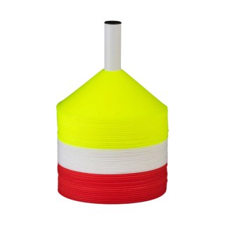 Pachołki treningowe Select 48 szt. żółte, czerwone, białe 800022 Select