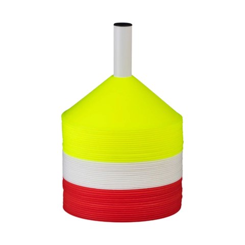 Pachołki treningowe Select 48 szt. żółte, czerwone, białe 800022 Select