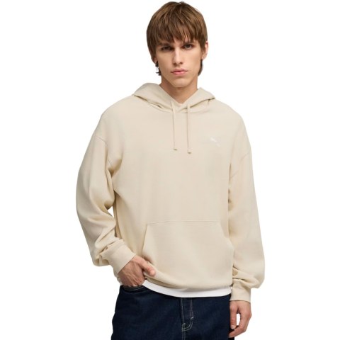 Bluza męska Puma ESS Elevated Relaxed Hoodie beżowa 692019 87 XL Puma