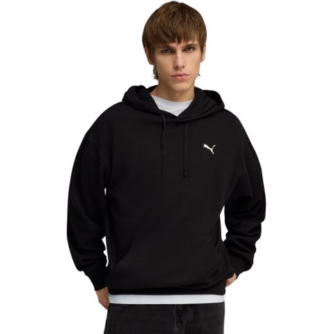 Bluza męska Puma ESS Elevated Relaxed Hoodie czarna 692019 01 M Puma