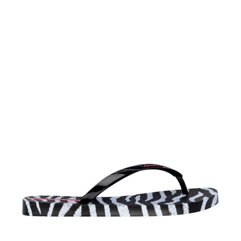 Klapki damskie Ipanema Animal Print czarno-szare 83846-BP655 38 Ipanema