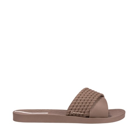 Klapki damskie Ipanema Street II FE brązowe 83244-BO286 40 Ipanema