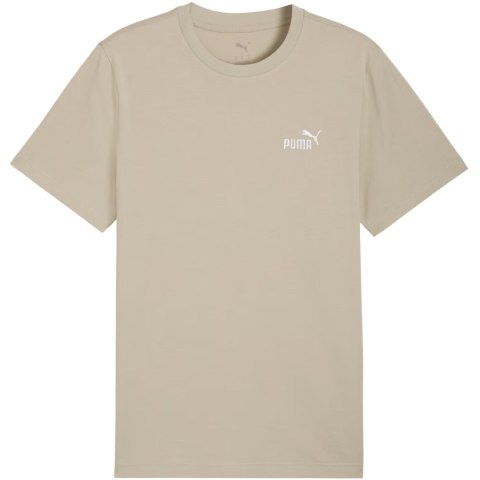 Koszulka męska Puma ESS Small No.1 Logo Tee(s) beżowa 682535 61 M Puma