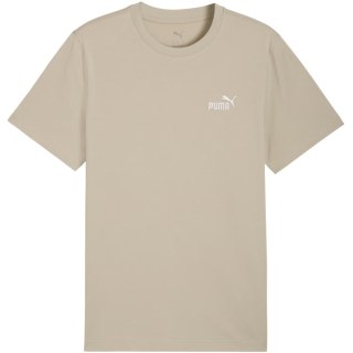 Koszulka męska Puma ESS Small No.1 Logo Tee(s) beżowa 682535 61 S Puma