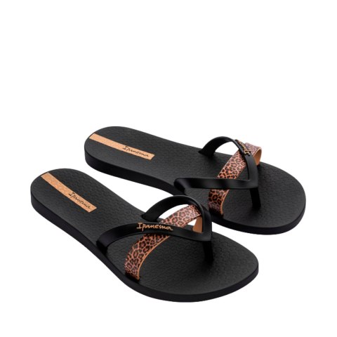 Klapki damskie Ipanema Kirei Chic czarno-beżowe 83673-BN982 40 Ipanema