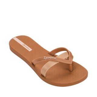 Klapki damskie Ipanema Kirei Fem brązowe 81805-BO418 38 Ipanema