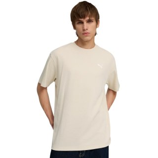 Koszulka męska Puma ESS Elevated Relaxed Tee beżowa 692018 87 L Puma