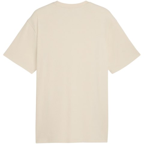Koszulka męska Puma ESS Elevated Relaxed Tee beżowa 692018 87 L Puma