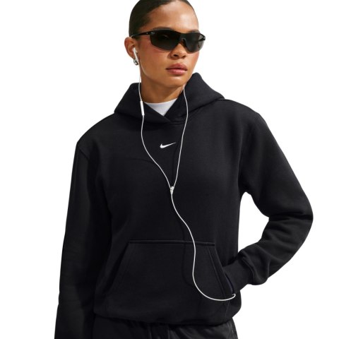Bluza damska Nike Studio Fleece Medium Weight czarna IM8100 001 L Nike