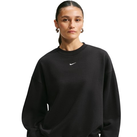 Bluza damska Nike Studio Fleece czarna IM8082 001 L Nike