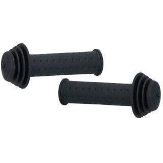 CHWYTY RĄCZKI GRIPY DO KIEROWNICY 115MM CZARNE DUNLOP