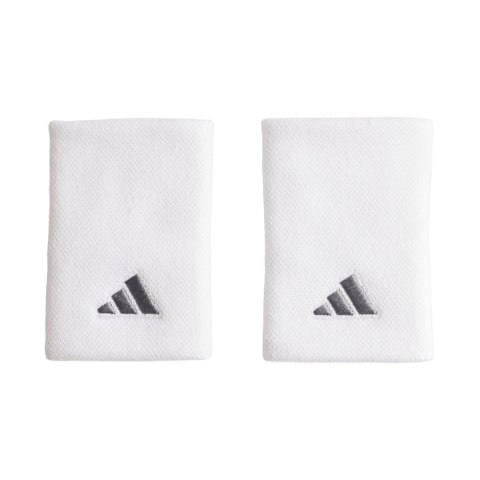 Frotka na rękę adidas Tennis Wristband Large 2 szt. biała IA7545 Dorośli M/L Adidas