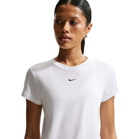 Koszulka damska Nike Sportswear Chill Knit biała FV5508 100 M Nike