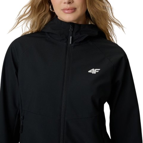 Kurtka damska softshell 4F F546 głęboka czerń 4FWSS26TSOFF546 20S 2XL 4F