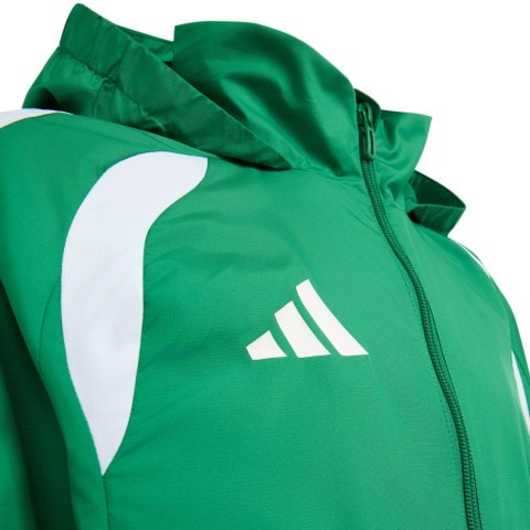Kurtka dla dzieci adidas Tiro 26 League Windbreaker zielona KT2427 140cm Adidas teamwear