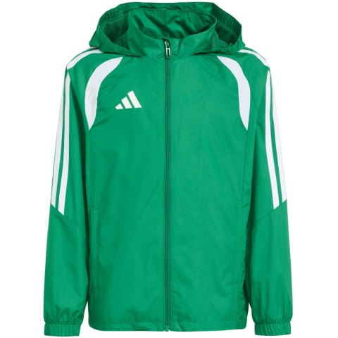 Kurtka dla dzieci adidas Tiro 26 League Windbreaker zielona KT2427 164cm Adidas teamwear