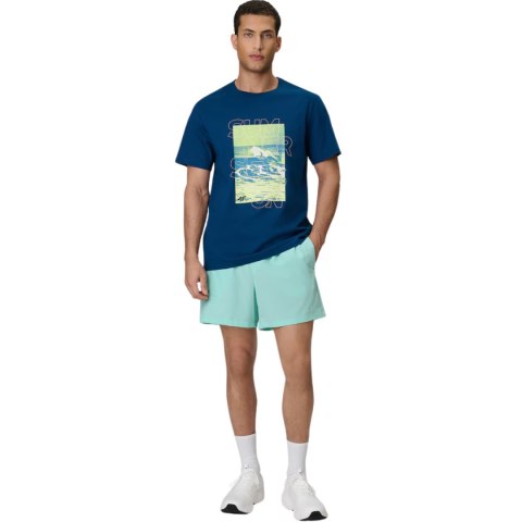 Koszulka męska 4F M2783 morska zieleń 4FWSS26TTSHM2783 46S 2XL 4F