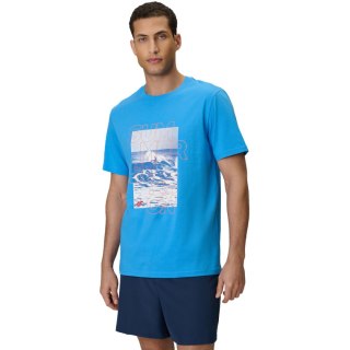 Koszulka męska 4F M2783 niebieska 4FWSS26TTSHM2783 33S 3XL 4F