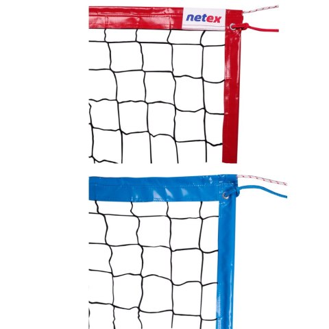 Siatka do siatkówki plażowej Netex 8,5 m x 1 m czarna SI-PLAŻ/PR Netex