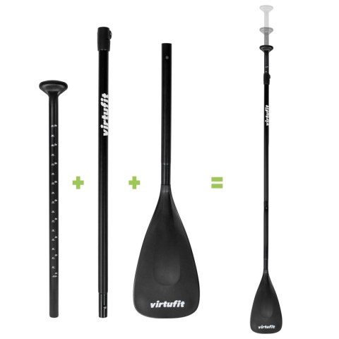VIRTUFIT DESKA SUP SPLASH 255 Z AKCESORIAMI LIGHT BLUE VirtuFit