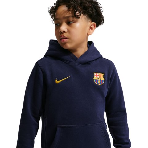Bluza dla dzieci Nike FC Barcelona Club granatowa II3718 498 XL Nike