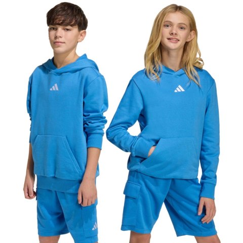 Bluza dla dzieci adidas Essentials Hoodie niebieska KD3382 152cm Adidas