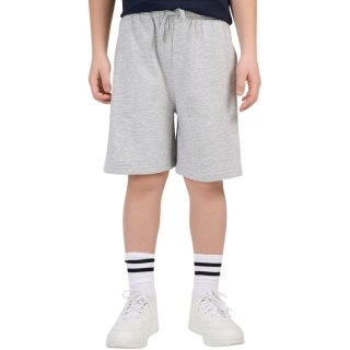 Spodenki dla chłopca 4F CAS M629 szary melanż 4FJWMM00TSHOM629 25M 134cm 4F