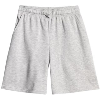 Spodenki dla chłopca 4F CAS M629 szary melanż 4FJWMM00TSHOM629 25M 134cm 4F