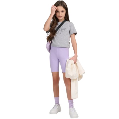 Spodenki dla dziewczynki 4F CAS F028 fioletowe 4FJWSS26TSTIF028 51S 134cm 4F
