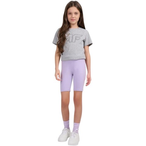 Spodenki dla dziewczynki 4F CAS F028 fioletowe 4FJWSS26TSTIF028 51S 146cm 4F