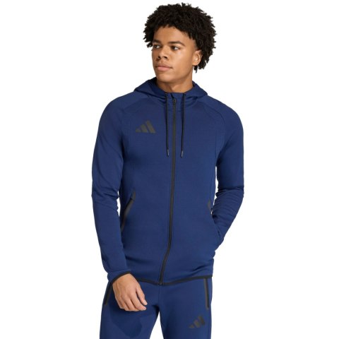 Bluza męska adidas Tiro 26 Travel Sweat Hoodie granatowa KF6078 2XL Adidas teamwear