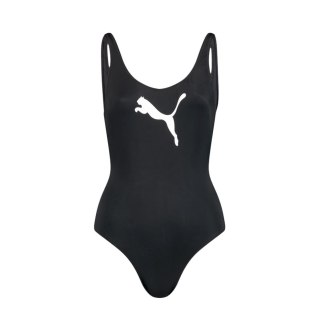 Kostium kąpielowy damski Puma Swim Women Swimsuit 1P czarny 907685 06 L Puma