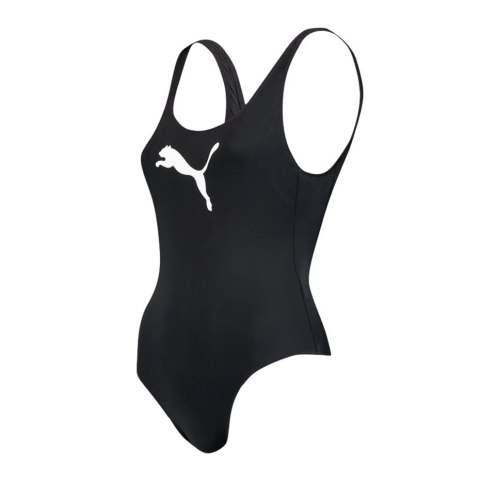 Kostium kąpielowy damski Puma Swim Women Swimsuit 1P czarny 907685 06 S Puma