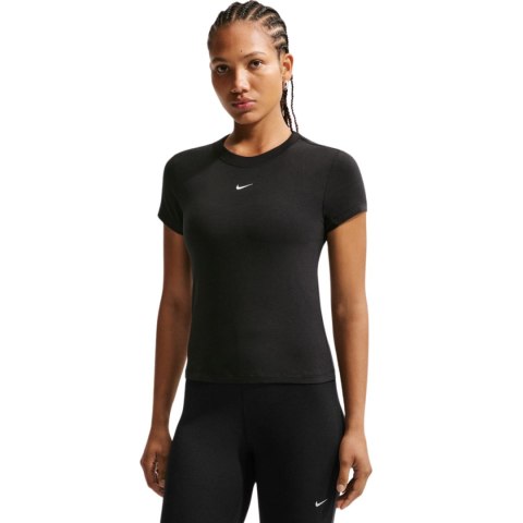 Koszulka damska Nike Sportswear Chill Knit czarna FV5508 010 L Nike