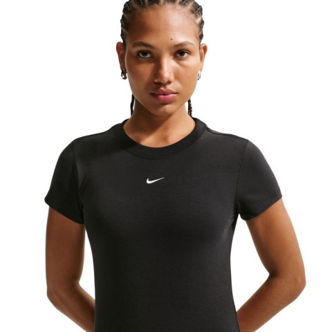 Koszulka damska Nike Sportswear Chill Knit czarna FV5508 010 M Nike