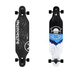 LONGBOARD SKULL WOOD SKATE NILS EXTREME NILS EXTREME